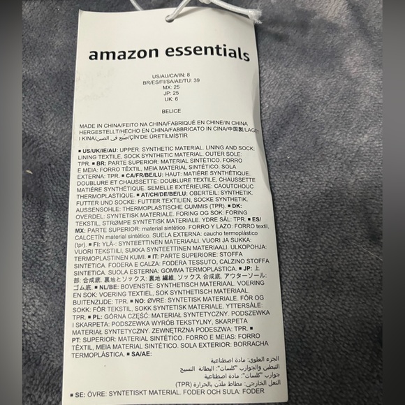 NWT Amazon essentials black ballet flat size 8 - Picture 3 of 7